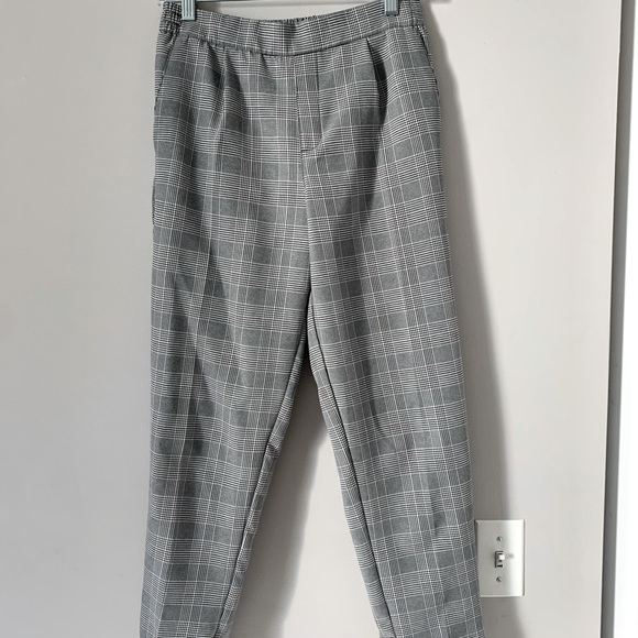 pull and bear plaid pants